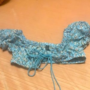 Shein floral tank top